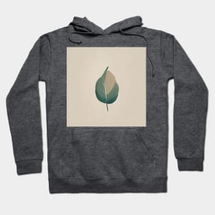 one leaf minimalistic Hoodie